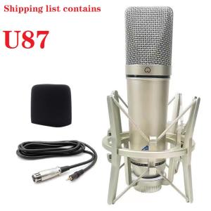KCM-Tiktok DJ High-end Condenser Microphone Professional Studio Large Diaphragm Microphone For Vocal Recording PC Podcast Gaming