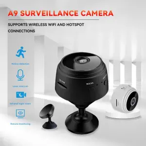 KCM-A9 WiFi Mini Camera HD 1080p Wireless Video Recorder Voice Recorder Security Monitoring Camera Smart Home For Infants And Pets