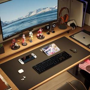 KCM-Large size sewing mouse pad, laptop keyboard pad, various sizes, colors, craft leather office desk pad