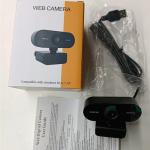 HD Webcam with Microphone USB Computer Camera for Live Streaming Online Classes Video Conferencing Gaming Laptop & Desktop