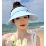 UPF50+ Sun Hat for Women, Summer Cycling UV Protection, Foldable Wide Brim Hat with Versatile Styles