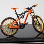 KCM-Alloy Bicycle Model Simulation Mountain Downhill Racing Mini Model Car Metal Bicycle Pendulum