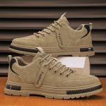 KCM-Breathable labor protection shoes for men working on construction sites, versatile anti slip sports board shoes