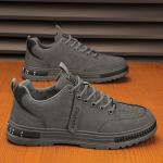 KCM-Breathable labor protection shoes for men working on construction sites, versatile anti slip sports board shoes
