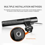 KCM-MIC-01 Stereo Camcorder Microphone for Nikon Canon DSLR Camera Computer PC Mobile Phone Microphone for Xiaomi iphone 8 X Samsug