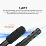 KCM-MIC-01 Stereo Camcorder Microphone for Nikon Canon DSLR Camera Computer PC Mobile Phone Microphone for Xiaomi iphone 8 X Samsug