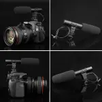 KCM-MIC-01 Stereo Camcorder Microphone for Nikon Canon DSLR Camera Computer PC Mobile Phone Microphone for Xiaomi iphone 8 X Samsug