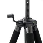 KCM-Professional Portable Travel Aluminium Camera Tripod Accessories Stand with Pan Head for Canon Nikon Sony DSLR SLR Camera