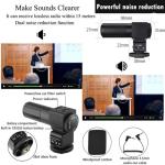 KCM-Video Camera 4K Camcorder with Lens Hood Support Zoom Live Digital Vlogging Camcorder Night Vision WiFi Camera Photography