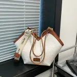 Large capacity vintage tote bag