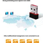 KCM-RTL8188 wireless network card usb wifi routing hotspot signal receiver computer external usb small network card
