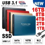 KCM-High speed 1TB SSD 2TB portable external expansion upgrade Solid state drive USB3.1 500GB interface Laptop mobile hard drive