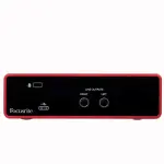 KCM-Promotion Focusrite Scarlett Solo 3rd gen 2 input 2 output USB audio interface sound card professional for recording Microphone