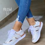 Sneakers Women Platform Shoes Leather Patchwork woman Casual shoes Sport Shoes Ladies Outdoor Running Vulcanized Shoes