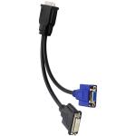 KCM-20CM DMS-59 to DVI vga Cable DMS59 Splitter DMS 59 male to 1 x DVI 24+5 DVI-I & 1x VGA female Monitor adapter Splitter Y Cable