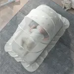 Baby full face mosquito repellent cover, foldable and special bottomless mosquito net, Mongolian yurt