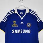 KCM-2008-09 Chelsea home jerseys LAMPARD 8 DROGBA 11 UCL retro jerseys