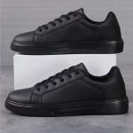 KCM-New white shoes, ladies' high-end casual shoes, leather sports shoes, skateboarding shoes, sports shoes