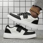 KCM-Large size new breathable, lightweight, casual, versatile sports style men's and women's trendy white shoes