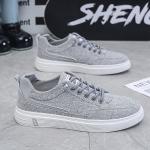 KCM-New spring breathable linen shoes men's canvas shoes thin casual board shoes