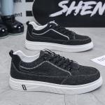 KCM-New spring breathable linen shoes men's canvas shoes thin casual board shoes