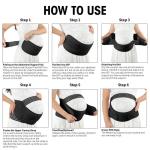 KCM-Breathable adjustable pregnant women's abdominal support belt waist support belt waist cinching belt prenatal waist belt