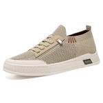 KCM-Casual Man Sneakers Slip On Loafers Driving Boat Shoes Comfortable Walking Flats For Man Dude Non Slip Soft Moccasins Sneakers