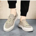 KCM-Casual Man Sneakers Slip On Loafers Driving Boat Shoes Comfortable Walking Flats For Man Dude Non Slip Soft Moccasins Sneakers