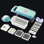 KCM-Gesneden Groenten Artefact Slicer Rasp Cutter Dunschiller Multifunctionele Dunschiller Wortel Rasp Afvoer Mand Keuken Tool