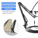 KCM-BM800+V8 live broadcast equipment professional condenser microphone microphone V8 boom recording studio equipment