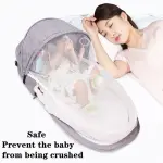 Maternity Bag Kit Diaper Bags with Sleeping Bed Baby Nappy Bag Mommy Bag Travel Beds Backpack Maternity Hospital Bags Crib Bag