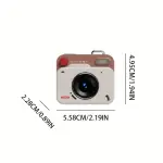 KCM-New Retro Mini Digital Camera for Photography and Video Recording, High-Definition Video, Easy Operation, Available in Two