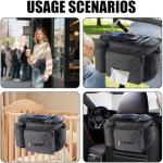 Universal Stroller Bag, Large Capacity Stroller Bag, Comes with Detachable Shoulder Strap, Protect from Light Water Splashes
