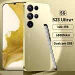 KCM-Mobile phone S23 ultra 6.8 inch large screen 5 megapixel Android 8.1 all-in-one phone 1+8 Android phones