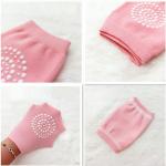 KCM-Kids Girl Boy Crawling Elbow Toddlers Baby Knee Pads Protector Safety Cotton Kneepad Leg Warmer Children Cushion Legging Infants
