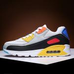 KCM-Men Sneakers Fashion Casual Running Shoes Lover Gym Shoes Breathe Comfort Outdoor Air Cushion Couple Jogging Shoes 36-47 Bigsize