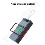 KCM-16*18650 DIY Power Bank Case With Type C Micro USB Cable Flashlight Fast Power Bank Case 18650 Battery Holder Charging Box Shell