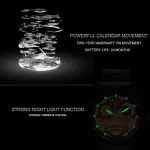 KCM-100% Original Fashion Luxury Stainless Business Waterproof Gold Watch For Men Hollow Quartz Luminous Calendar
