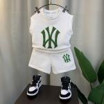KCM-Baby vest handsome two-piece set summer new medium-sized boys and girls Korean version online celebrity thin sports suit tide