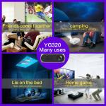 KCM-LED YG320 Built-in Battery Version HDMI-compatible USB TF AV Mini Projector Home Media HD Video Player