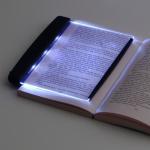 KCM-Creative Flat Plate LED Book Light Reading Night Light Portable Travel dormitory Led Desk Lamp Eye Protect for Home Bedroom