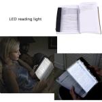 KCM-Creative Flat Plate LED Book Light Reading Night Light Portable Travel dormitory Led Desk Lamp Eye Protect for Home Bedroom