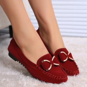 2022 New Fashion Women's Flats Round Toe Shoes New Women Autumn Ladies Ballet Flat Casual Single Shoes