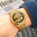 Forsining Wristwatch Men Watch Luxury Automatic Mechanical Man Watches Skeleton Luminous Hands Men's Watch Clock