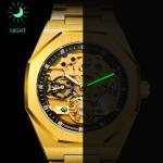 Forsining Wristwatch Men Watch Luxury Automatic Mechanical Man Watches Skeleton Luminous Hands Men's Watch Clock